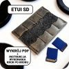 Wzór PDF na skórzane etui na karty SD